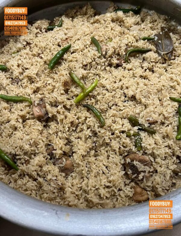 💝 চিকেন তেহারি সেট মেনু – 7

🍛 চিকেন তেহারি/বিরিয়ানি

🥔 আলু

🥗 সালাদ - Image 2