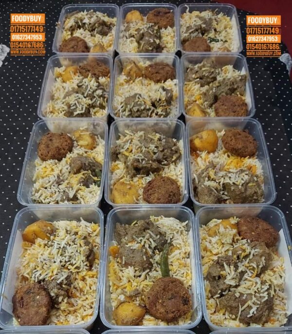💝বাসমতি চালের খাসির কাচ্চি – 9 (💰 450 টাকা)


🍛 বাসমতি চালের কাচ্চি

🥩 খাসির মাংস ২ পিস

🥔 আলু

🍢 চিকেন কাবাব

🥗 সালাদ

🍮ফিরনি

মিনিমান 4জনের বক্স নিতে হবে।